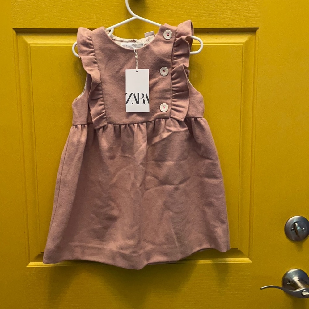 NWT Zara girls dress sz 4-5